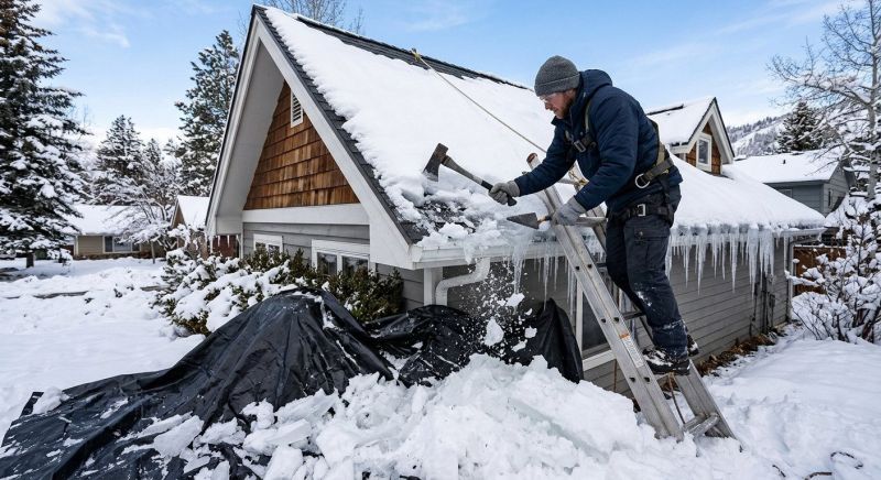 Ice Dam Removal in Renton, WA