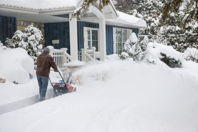 spade snow removal