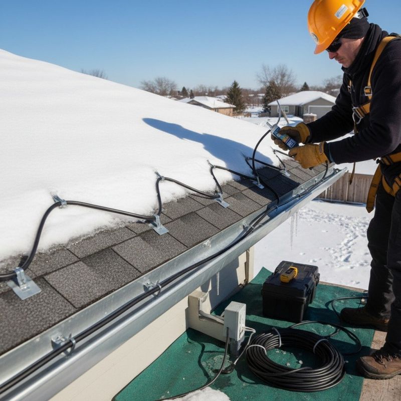 Heat Tape Installation in Edmond, OK