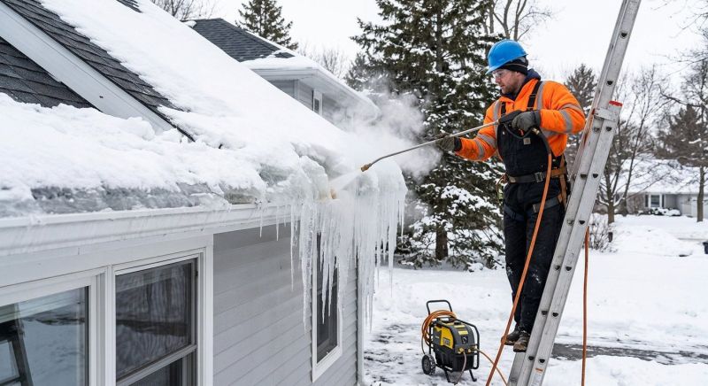 Ice Dam Removal in Kent, WA